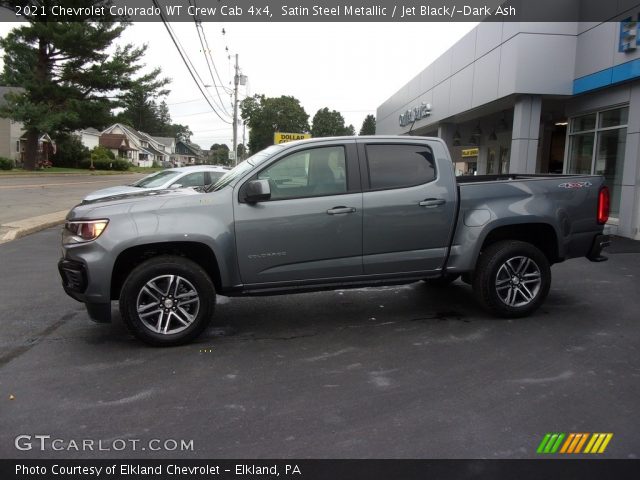2021 Chevrolet Colorado WT Crew Cab 4x4 in Satin Steel Metallic