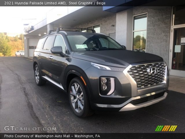 2021 Hyundai Palisade Limited AWD in Steel Graphite