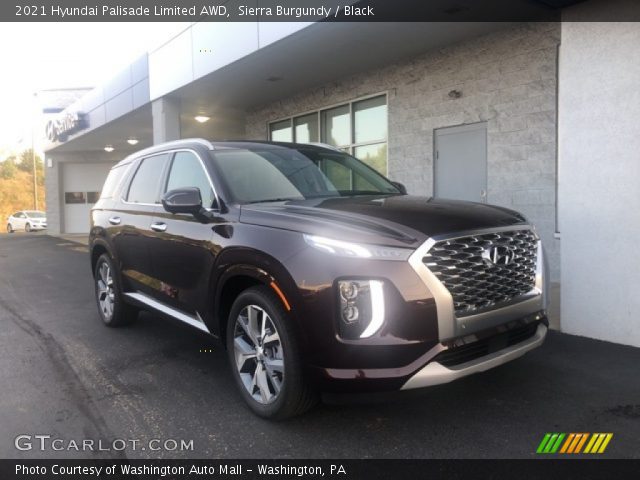 2021 Hyundai Palisade Limited AWD in Sierra Burgundy