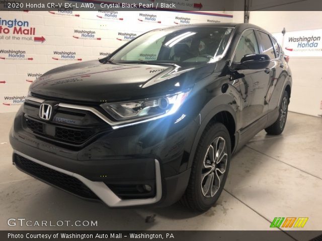 2020 Honda CR-V EX-L AWD in Crystal Black Pearl