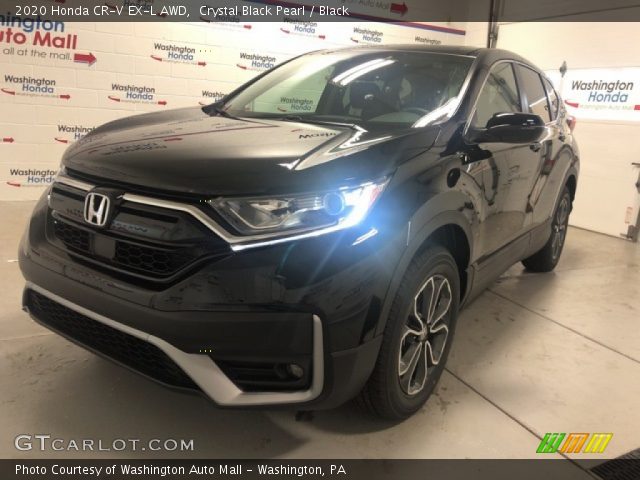 2020 Honda CR-V EX-L AWD in Crystal Black Pearl