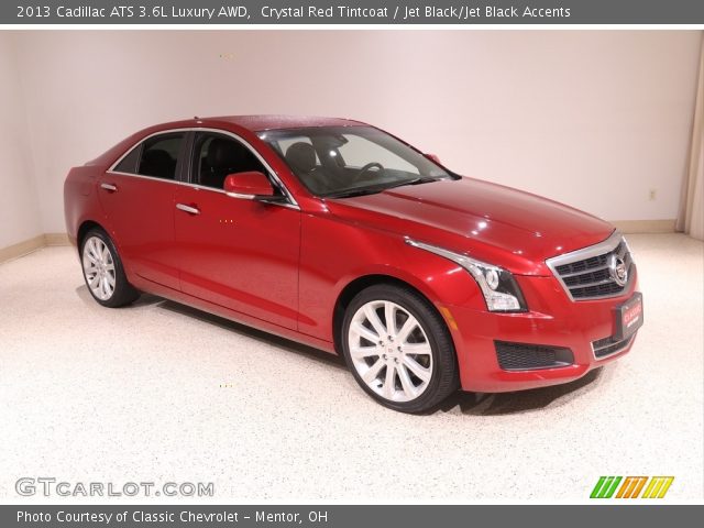 2013 Cadillac ATS 3.6L Luxury AWD in Crystal Red Tintcoat