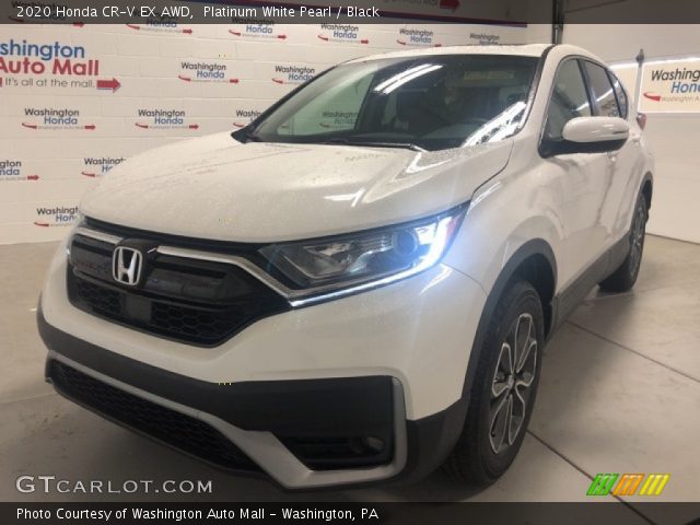 2020 Honda CR-V EX AWD in Platinum White Pearl