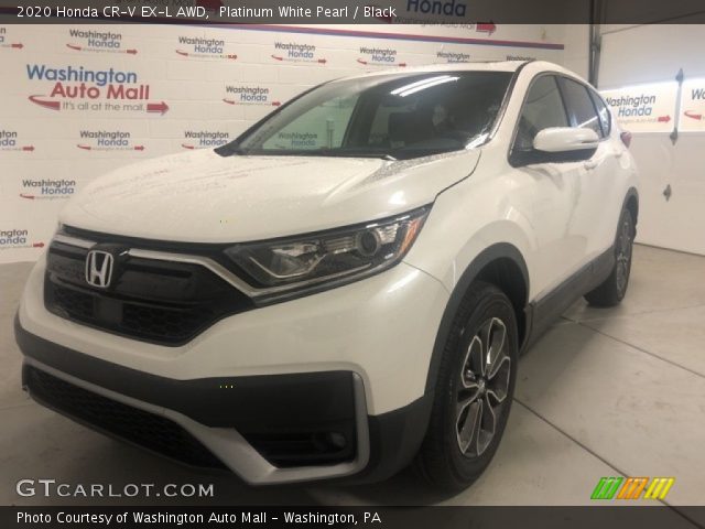 2020 Honda CR-V EX-L AWD in Platinum White Pearl
