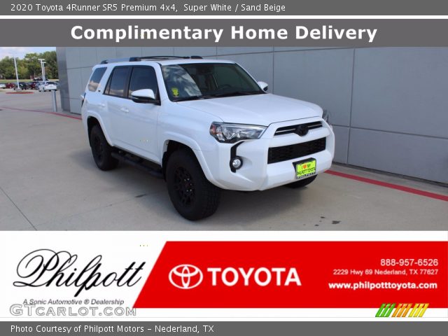 2020 Toyota 4Runner SR5 Premium 4x4 in Super White