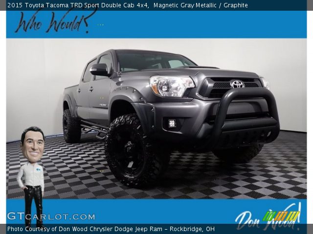 2015 Toyota Tacoma TRD Sport Double Cab 4x4 in Magnetic Gray Metallic