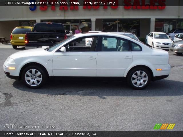 2003 Volkswagen Passat GLX 4Motion Sedan in Candy White