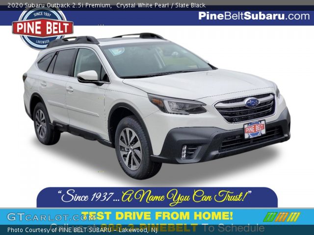 2020 Subaru Outback 2.5i Premium in Crystal White Pearl