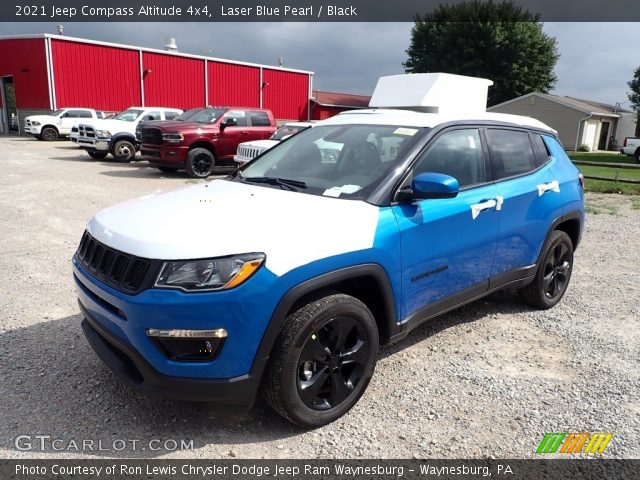 2021 Jeep Compass Altitude 4x4 in Laser Blue Pearl