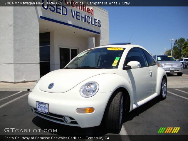 2004 Volkswagen New Beetle GLS 1.8T Coupe in Campanella White