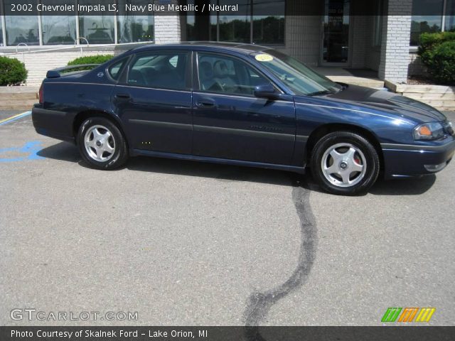 2002 Chevrolet Impala LS in Navy Blue Metallic