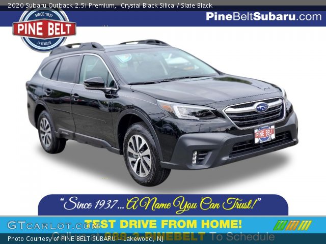 2020 Subaru Outback 2.5i Premium in Crystal Black Silica