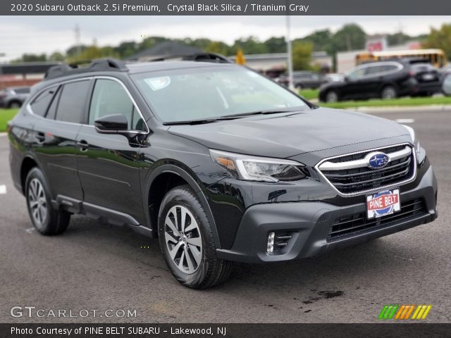 2020 Subaru Outback 2.5i Premium in Crystal Black Silica