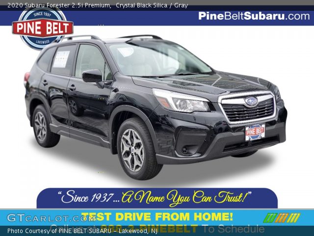 2020 Subaru Forester 2.5i Premium in Crystal Black Silica