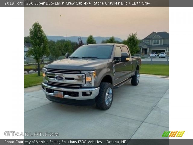 2019 Ford F350 Super Duty Lariat Crew Cab 4x4 in Stone Gray Metallic
