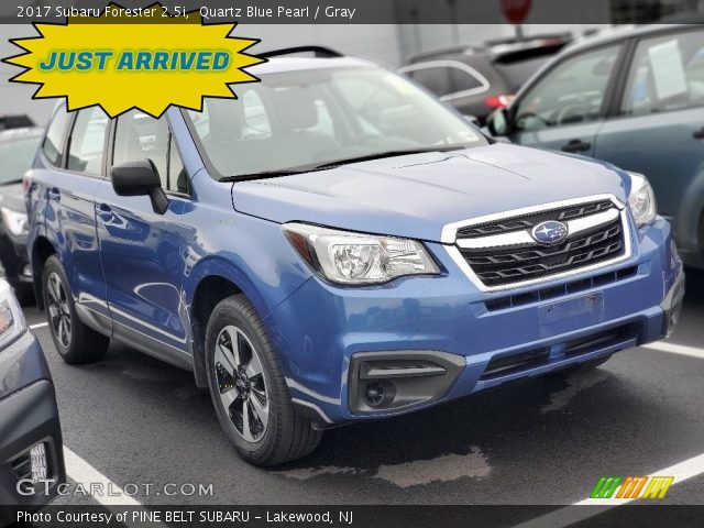 2017 Subaru Forester 2.5i in Quartz Blue Pearl