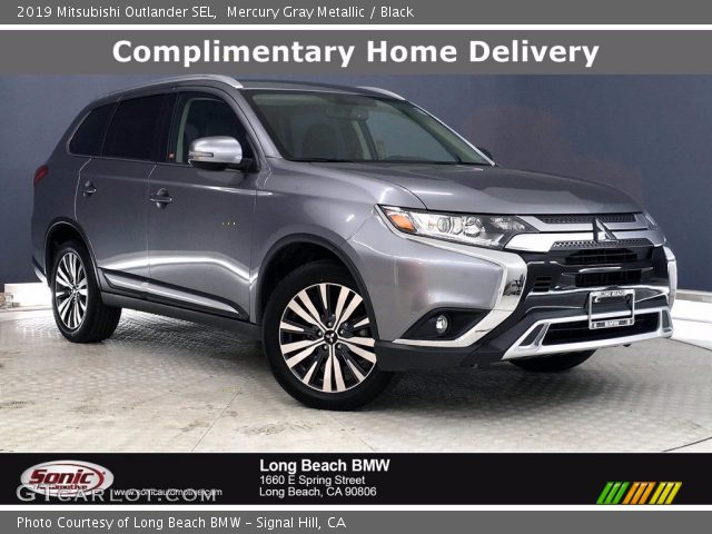 2019 Mitsubishi Outlander SEL in Mercury Gray Metallic