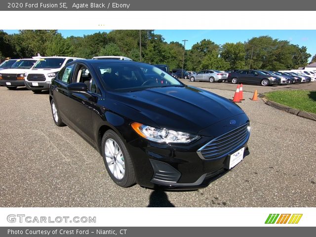 2020 Ford Fusion SE in Agate Black