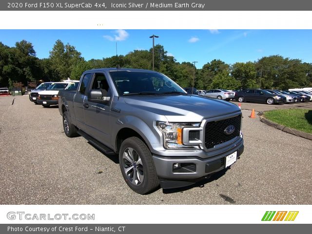 2020 Ford F150 XL SuperCab 4x4 in Iconic Silver