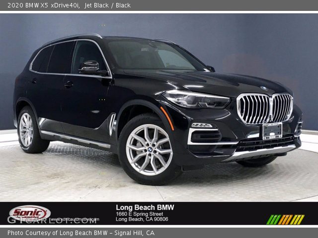 2020 BMW X5 xDrive40i in Jet Black