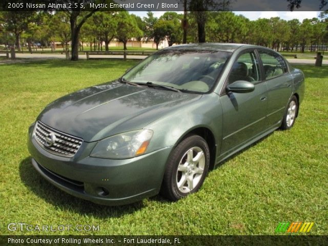 2005 Nissan Altima 2.5 S in Mystic Emerald Green