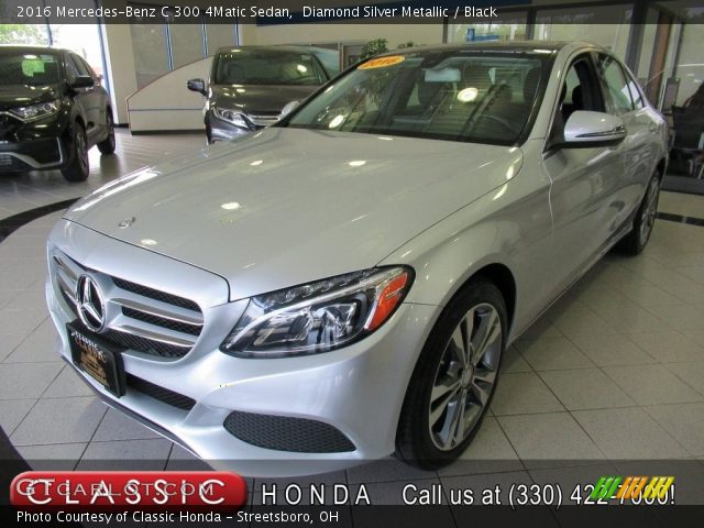 2016 Mercedes-Benz C 300 4Matic Sedan in Diamond Silver Metallic