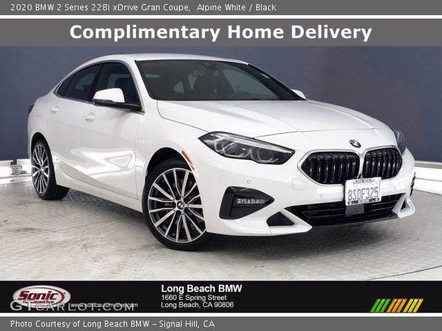 2020 BMW 2 Series 228i xDrive Gran Coupe in Alpine White