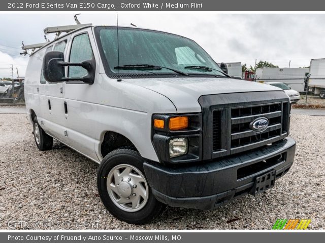2012 Ford E Series Van E150 Cargo in Oxford White