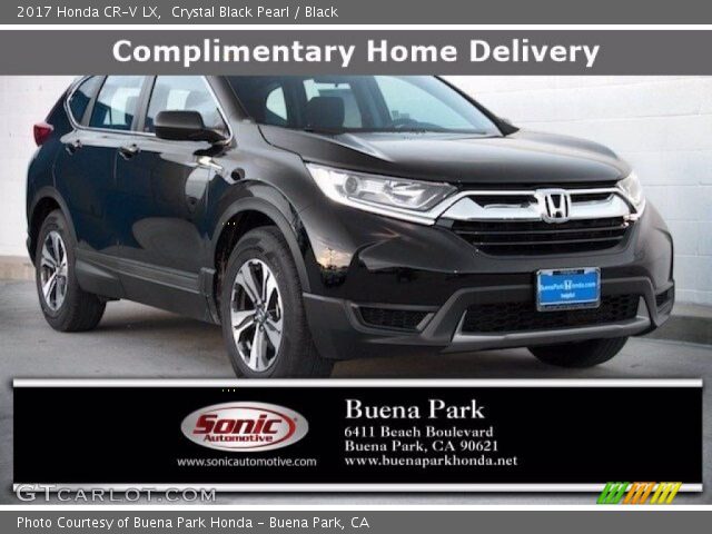 2017 Honda CR-V LX in Crystal Black Pearl