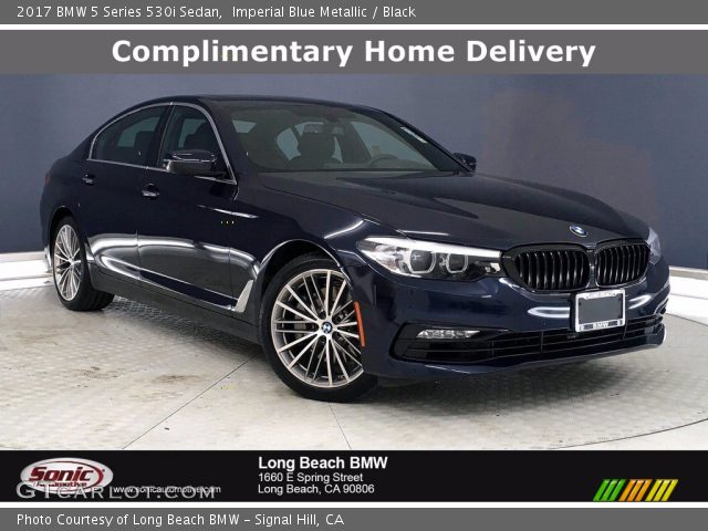 2017 BMW 5 Series 530i Sedan in Imperial Blue Metallic