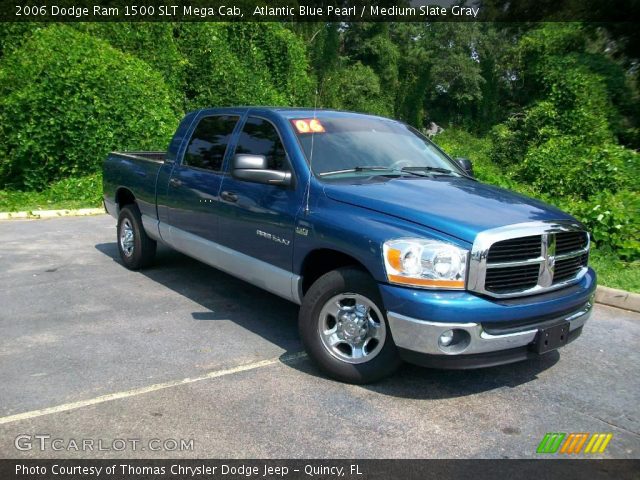 2006 Dodge Ram 1500 SLT Mega Cab in Atlantic Blue Pearl