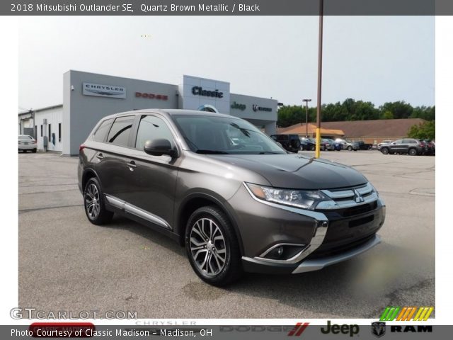 2018 Mitsubishi Outlander SE in Quartz Brown Metallic