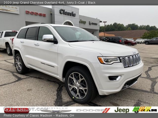 2020 Jeep Grand Cherokee Overland 4x4 in Ivory 3-Coat