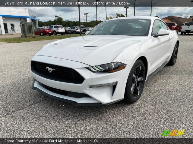 2020 Ford Mustang EcoBoost Premium Fastback in Oxford White