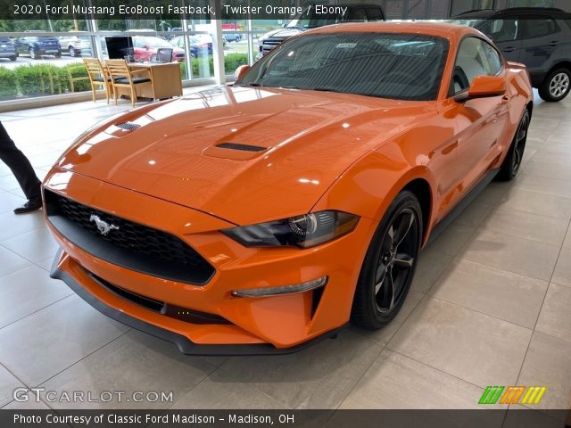 2020 Ford Mustang EcoBoost Fastback in Twister Orange