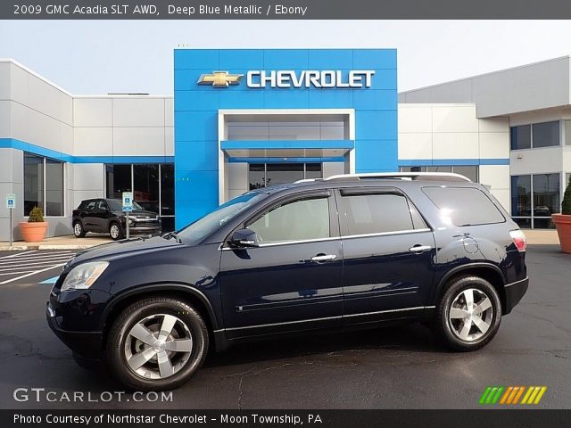2009 GMC Acadia SLT AWD in Deep Blue Metallic