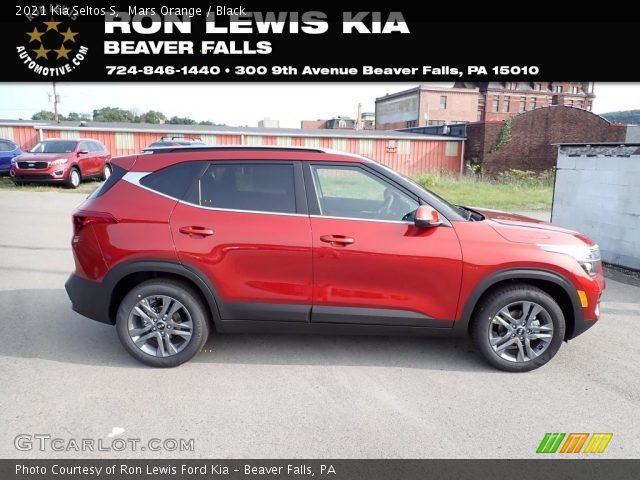2021 Kia Seltos S in Mars Orange