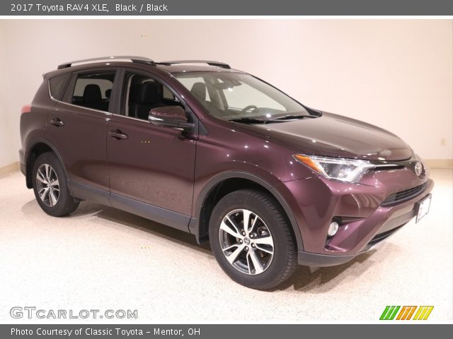 2017 Toyota RAV4 XLE in Black