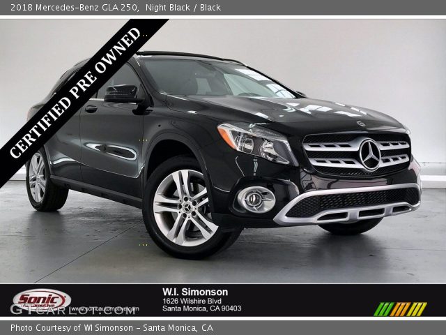 2018 Mercedes-Benz GLA 250 in Night Black