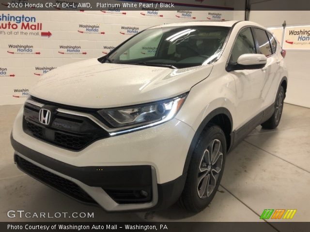 2020 Honda CR-V EX-L AWD in Platinum White Pearl