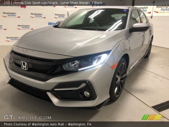 2021 Honda Civic Sport Hatchback in Lunar Silver Metallic