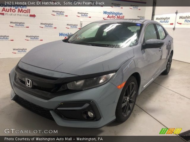 2021 Honda Civic EX Hatchback in Sonic Gray Pearl