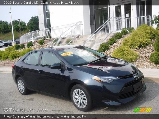 2019 Toyota Corolla LE in Galactic Aqua Mica