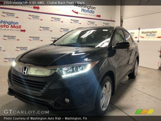 2020 Honda HR-V EX AWD in Crystal Black Pearl
