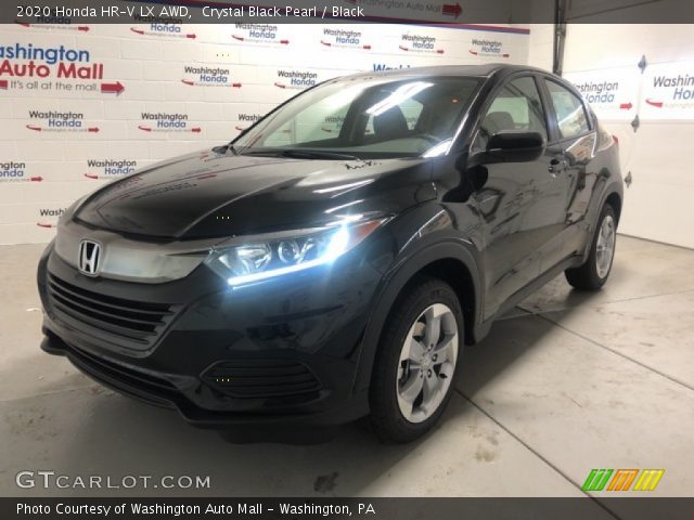 2020 Honda HR-V LX AWD in Crystal Black Pearl