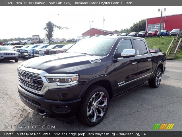 2020 Ram 1500 Limited Crew Cab 4x4 in Diamond Black Crystal Pearl