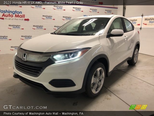 2020 Honda HR-V LX AWD in Platinum White Pearl