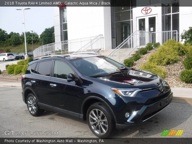 2018 Toyota RAV4 Limited AWD in Galactic Aqua Mica