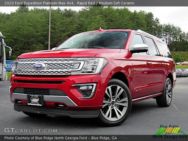 2020 Ford Expedition Platinum Max 4x4 in Rapid Red