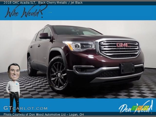 2018 GMC Acadia SLT in Black Cherry Metallic
